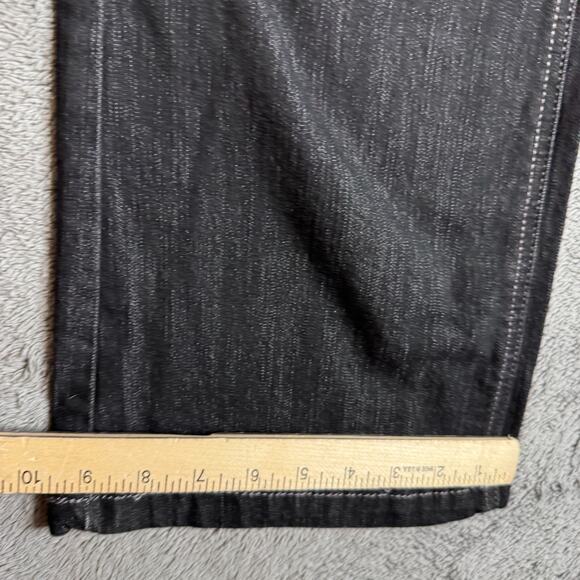 Riders by Lee Women's Jeans Black 16 Comfort No Gap Waistband Bootcut Denim - Picture 7 of 9